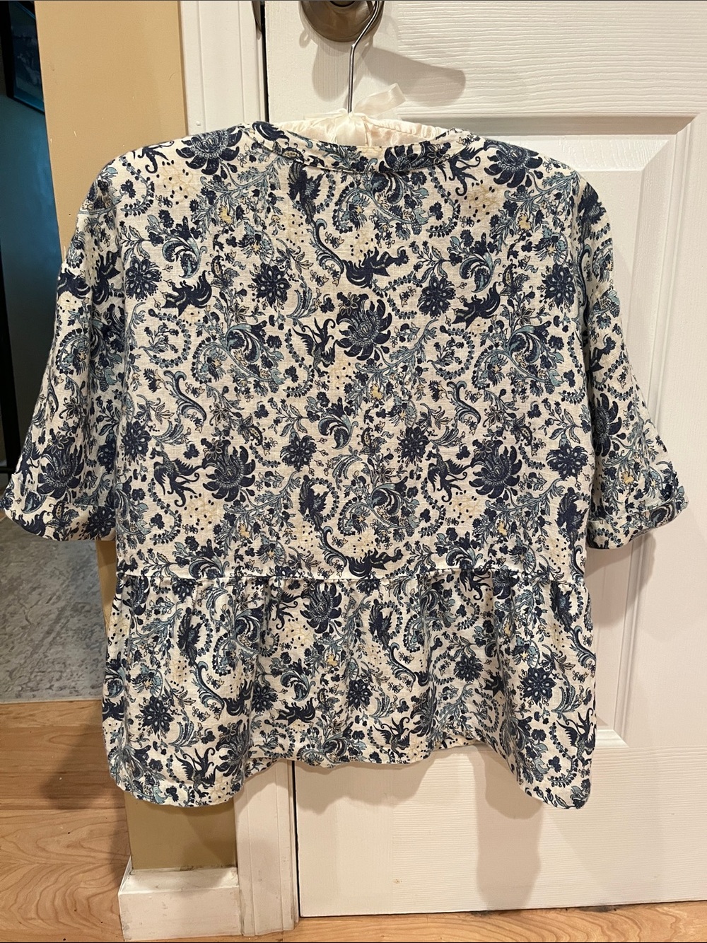 Faherty Salinas Top Aviary Blue - Picture 4 of 8